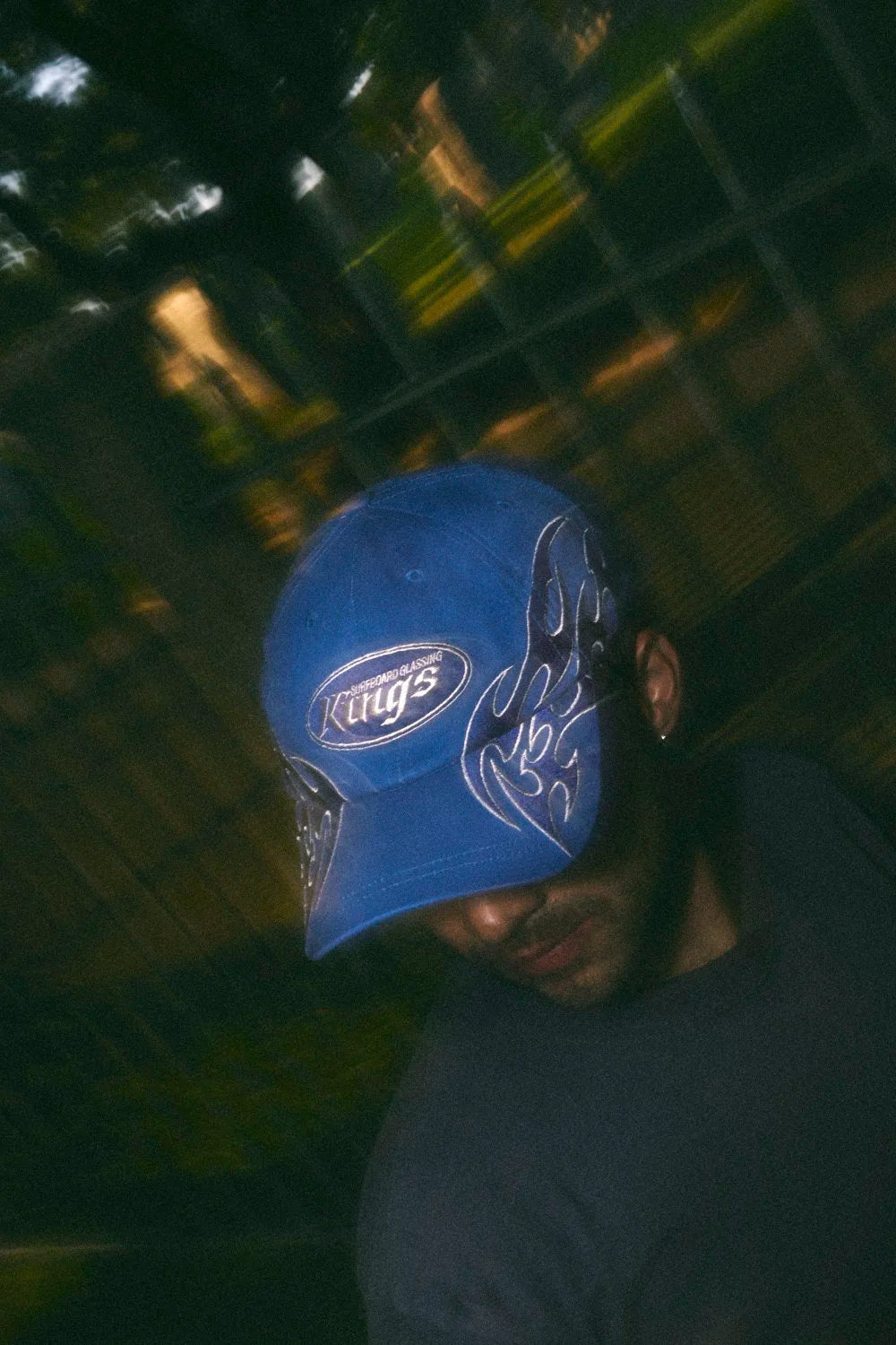 Blue Tribal Dad Hat