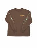 Chocolate Camouflage Long Sleeve Box Tee