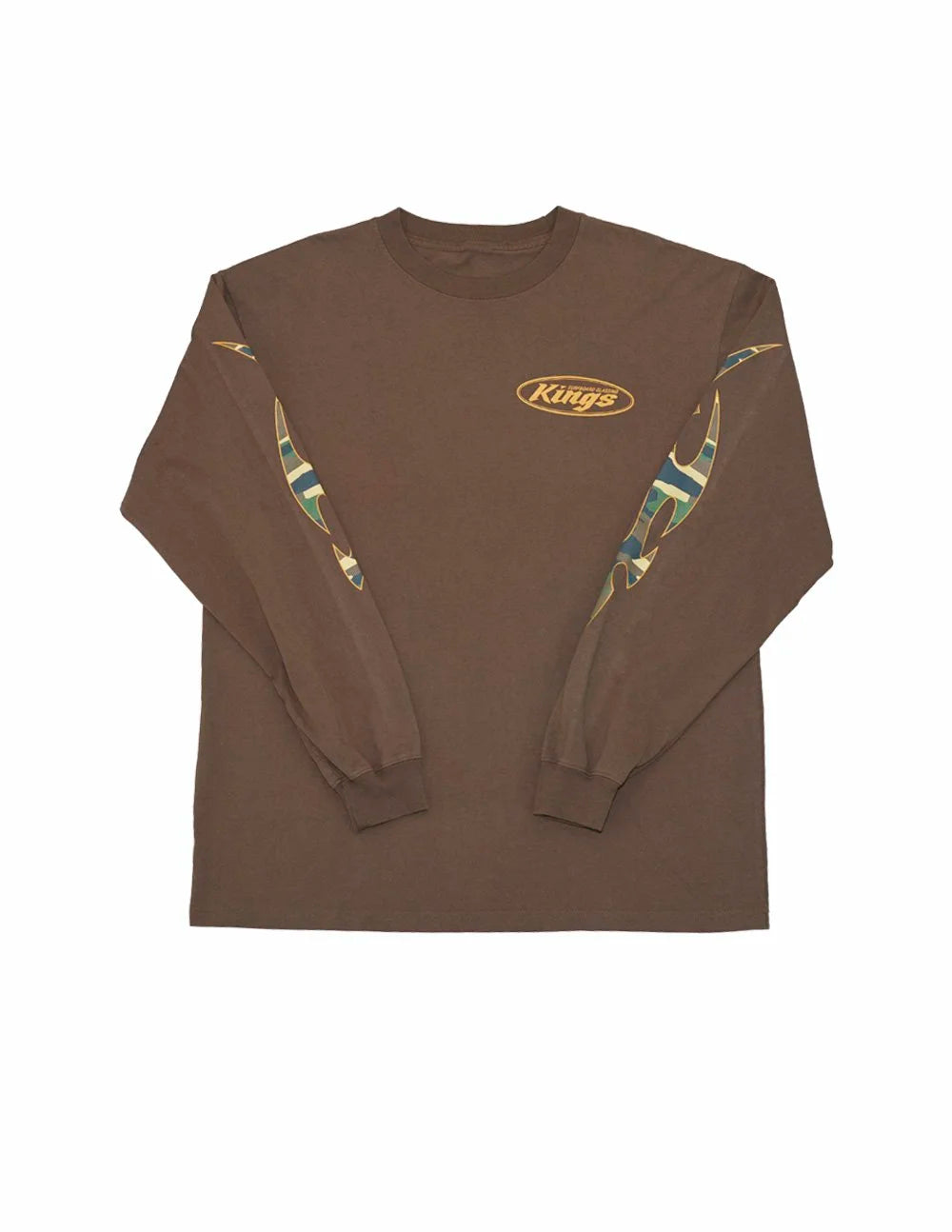 Chocolate Camouflage Long Sleeve Box Tee