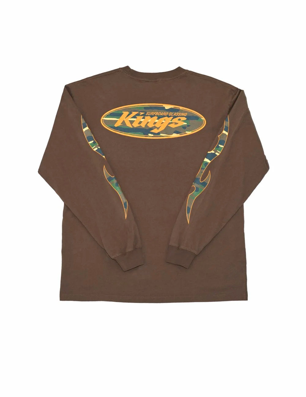 Chocolate Camouflage Long Sleeve Box Tee