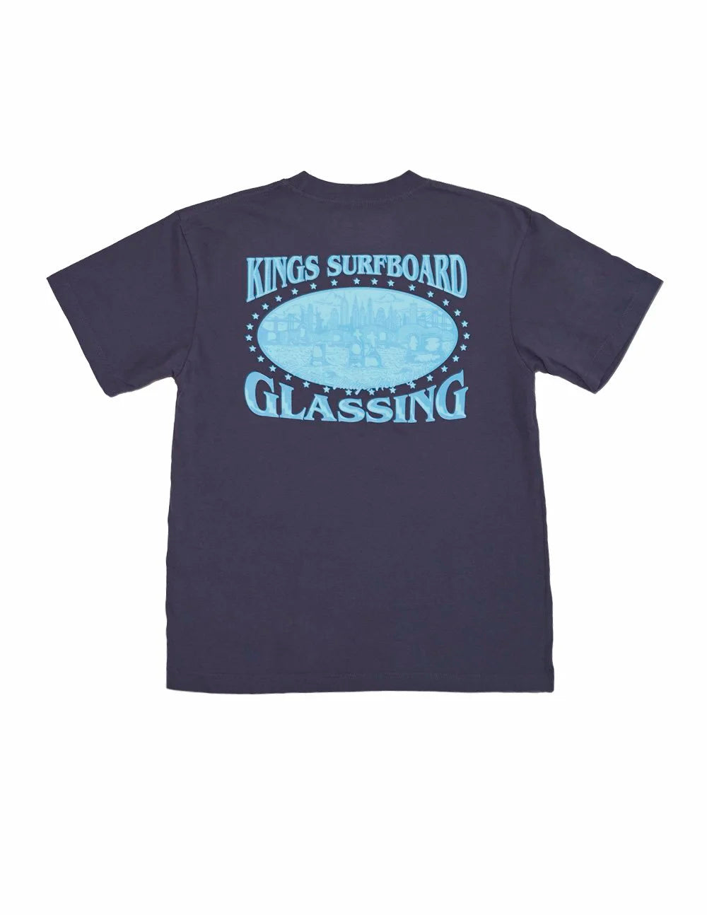 Navy All Faiths Box Short Sleeve Tee