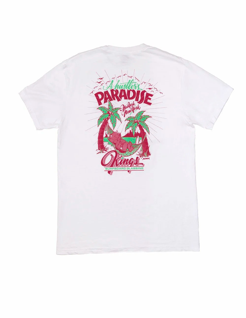"A Hustler's Paradise" Tee Shirt by Doug Aldrich