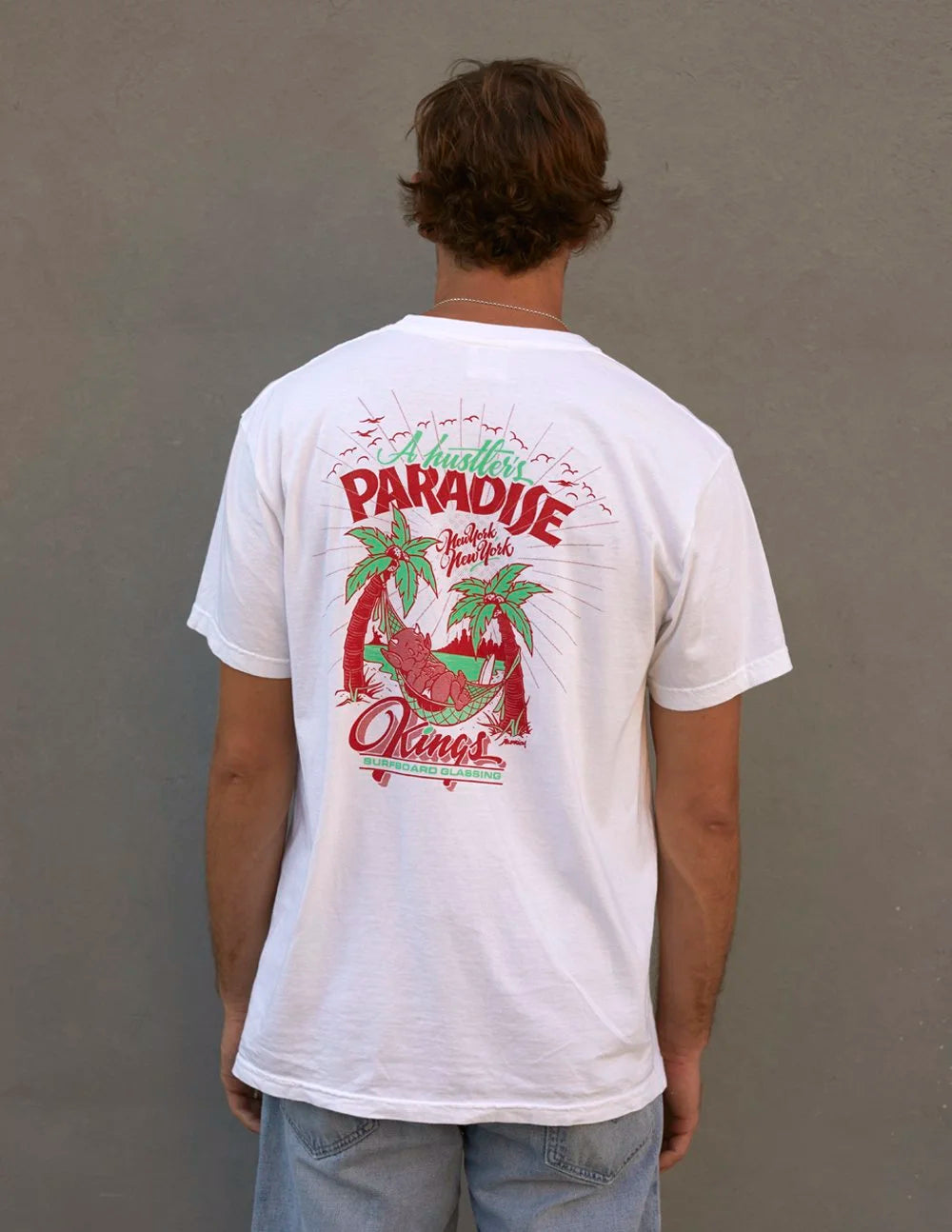 "A Hustler's Paradise" Tee Shirt by Doug Aldrich