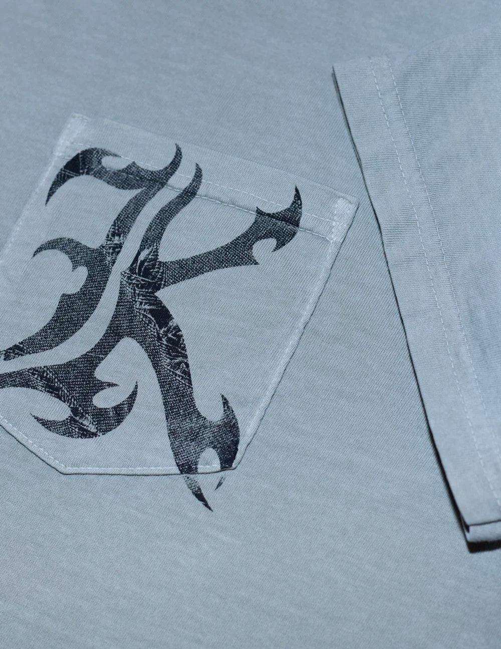 Gothic "K "Pocket Tee