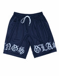 Black Letter Basketball Shorts