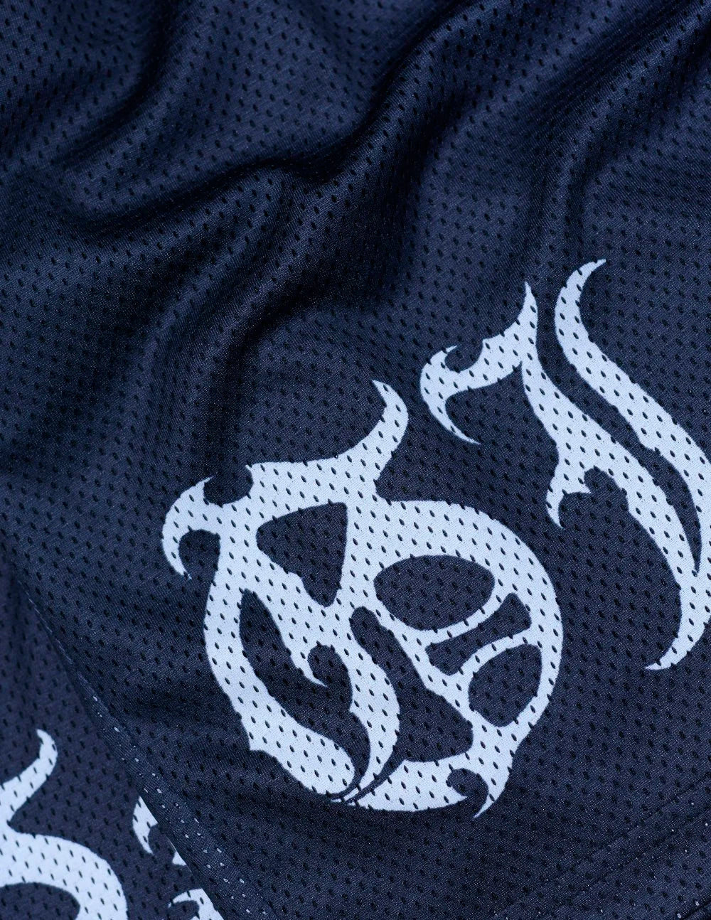 Black Letter Basketball Shorts