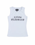 Women's Ribbed Splatter Tank