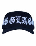 Embroidered Black Letter 5-Panel Hat