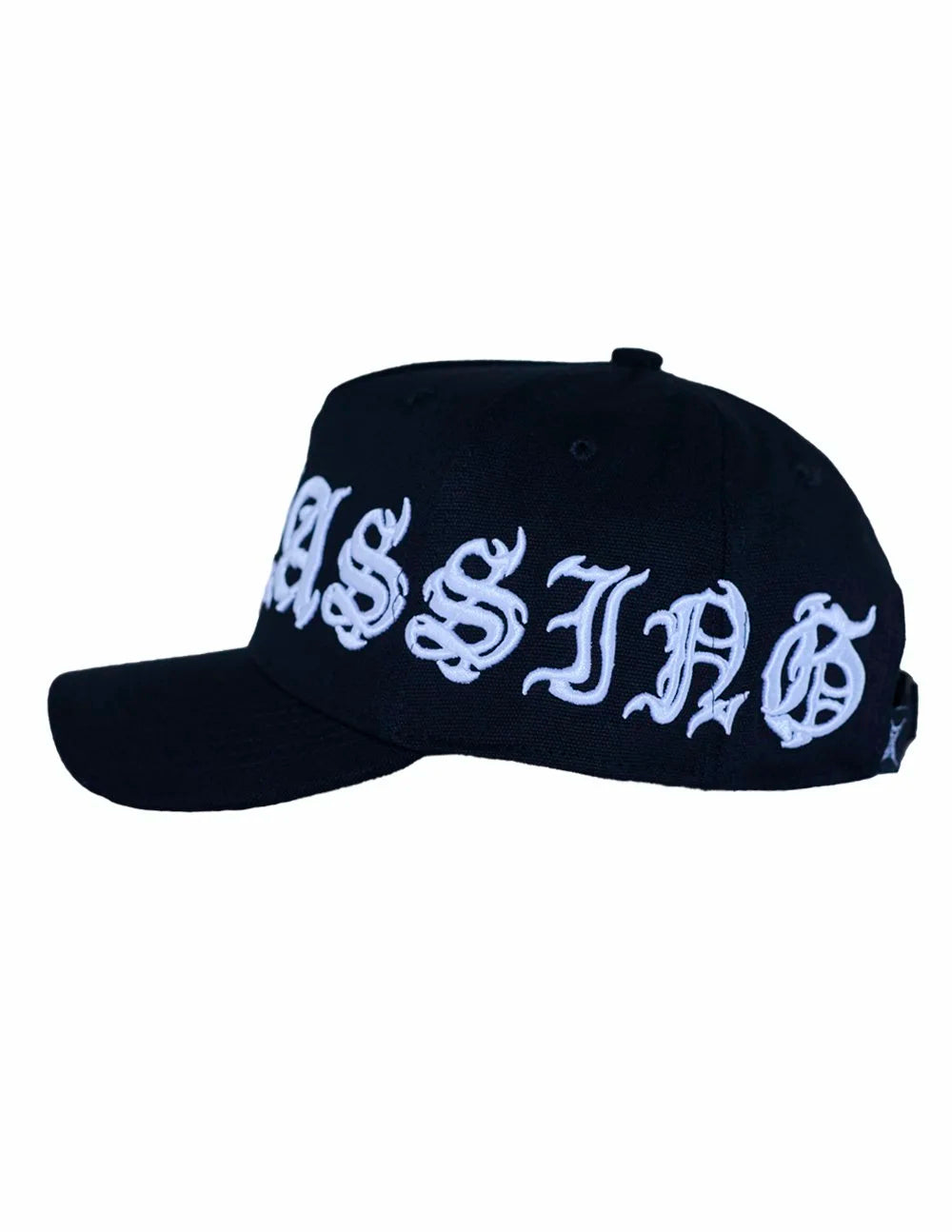 Embroidered Black Letter 5-Panel Hat