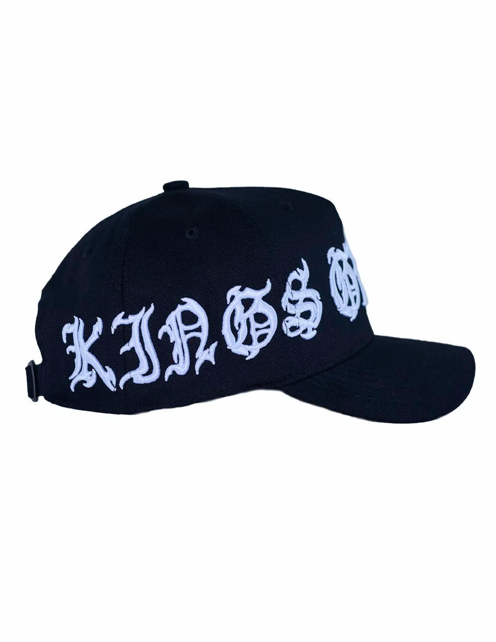 Embroidered Black Letter 5-Panel Hat
