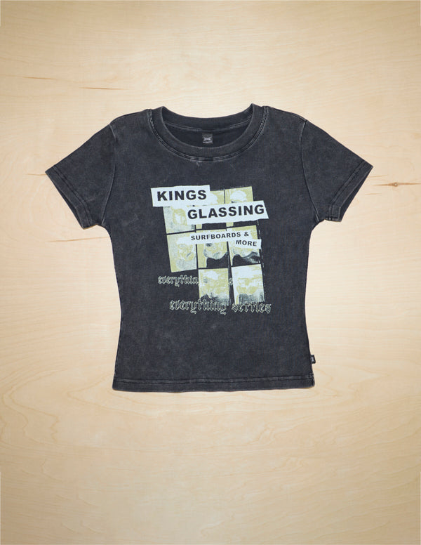 Women's Ribbed Crop Tee