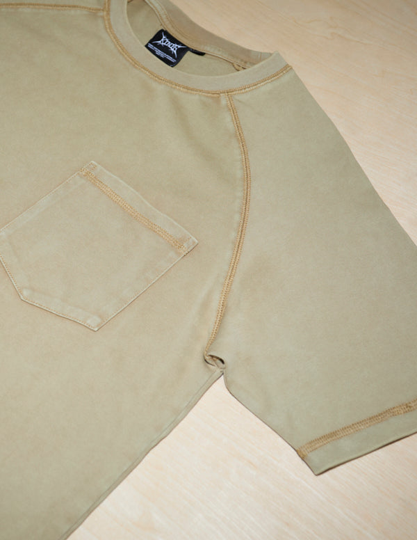 Heavy Weight Work Shirt S/S - Sand