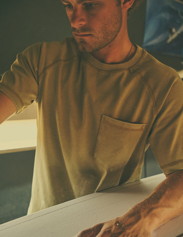 Heavy Weight Work Shirt S/S - Sand